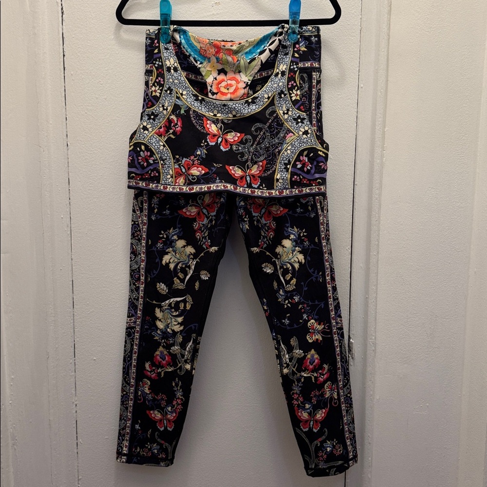 Johnny Was Floral Activewear Set - Picture 1 of 2